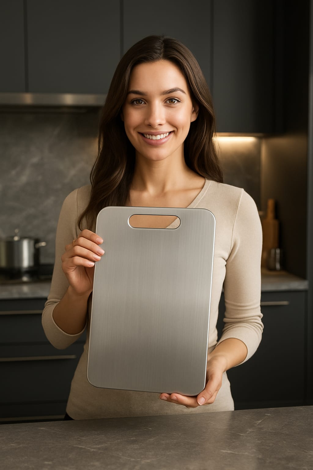 Stainless Steel Chopping Board
