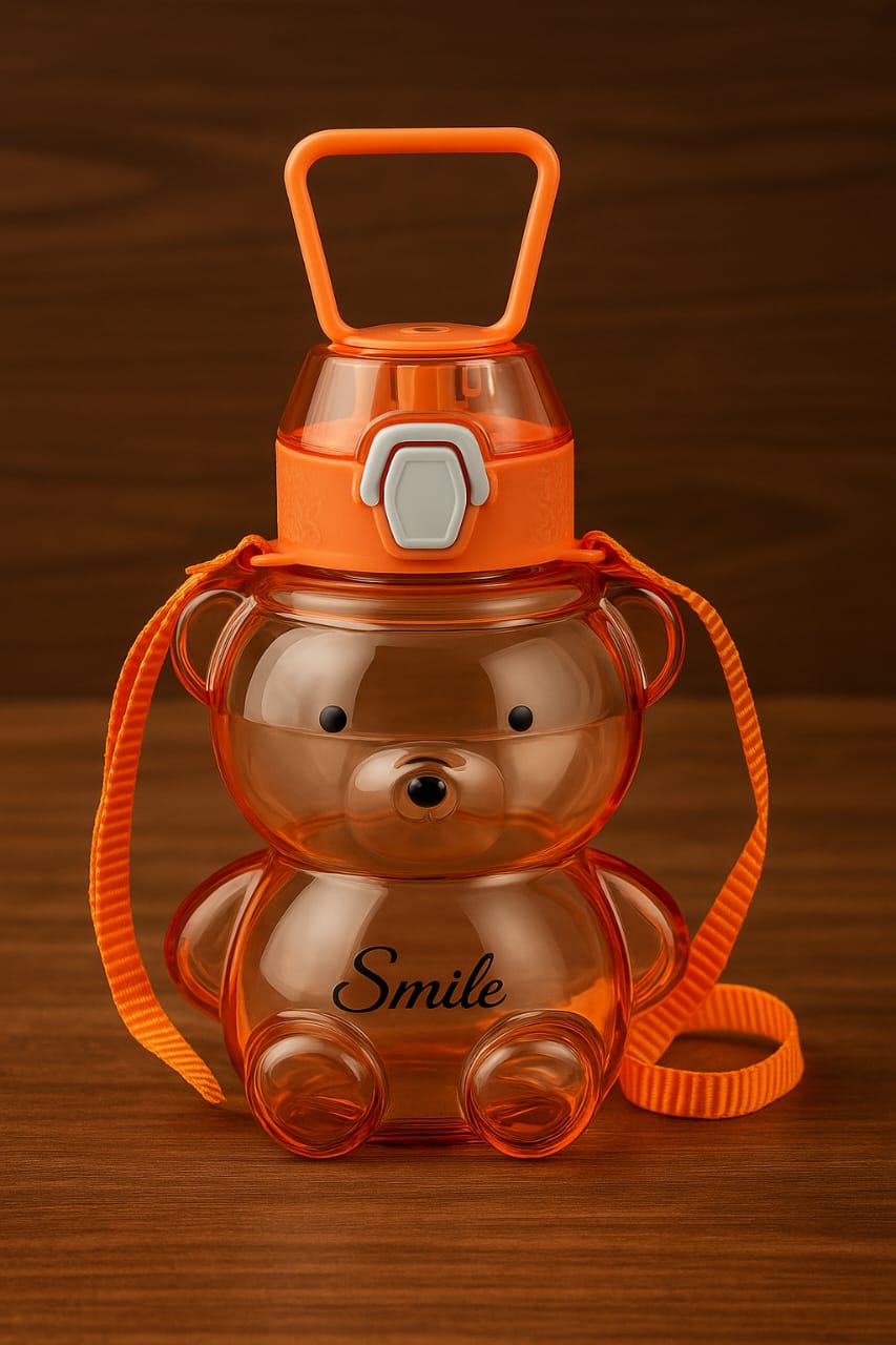 Kappers Kids Smile Teddy Shape Water Bottle