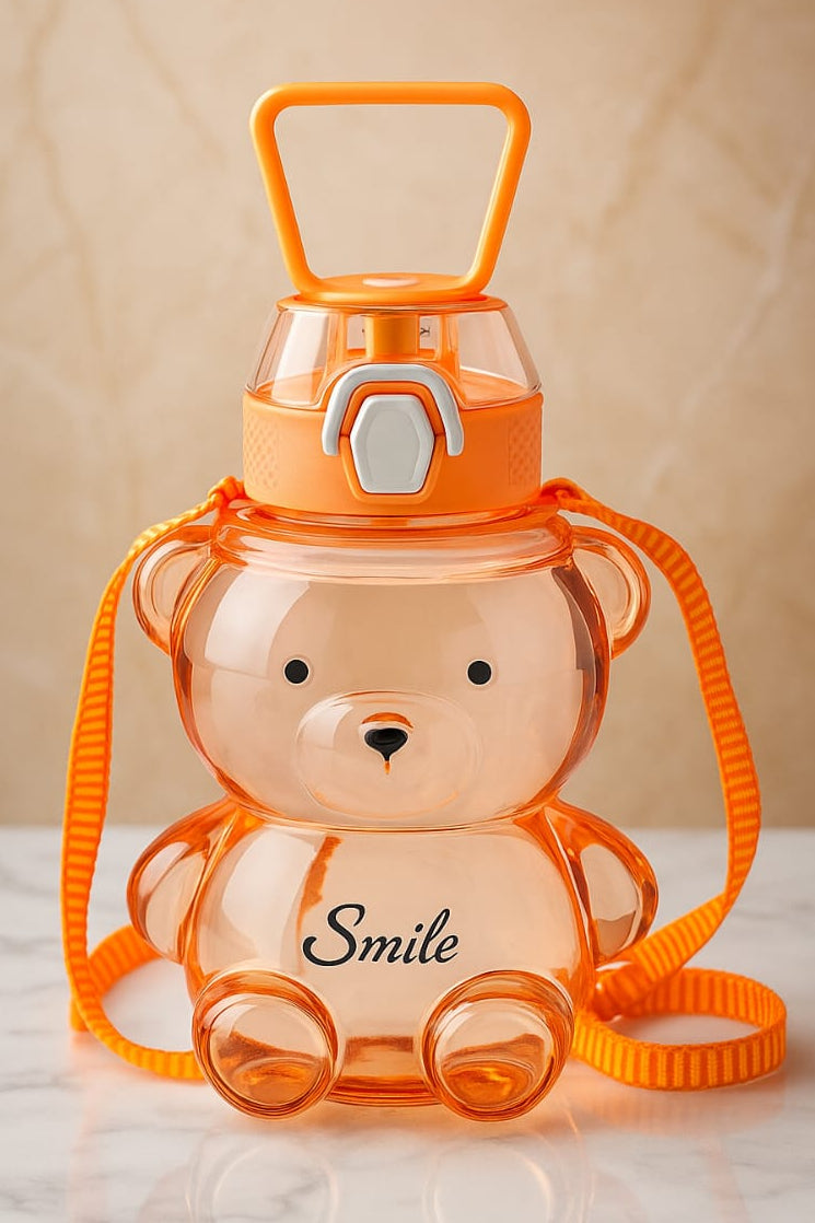 Kappers Kids Smile Teddy Shape Water Bottle